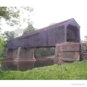 Mousepad - The Schofield Ford Covered Bridge