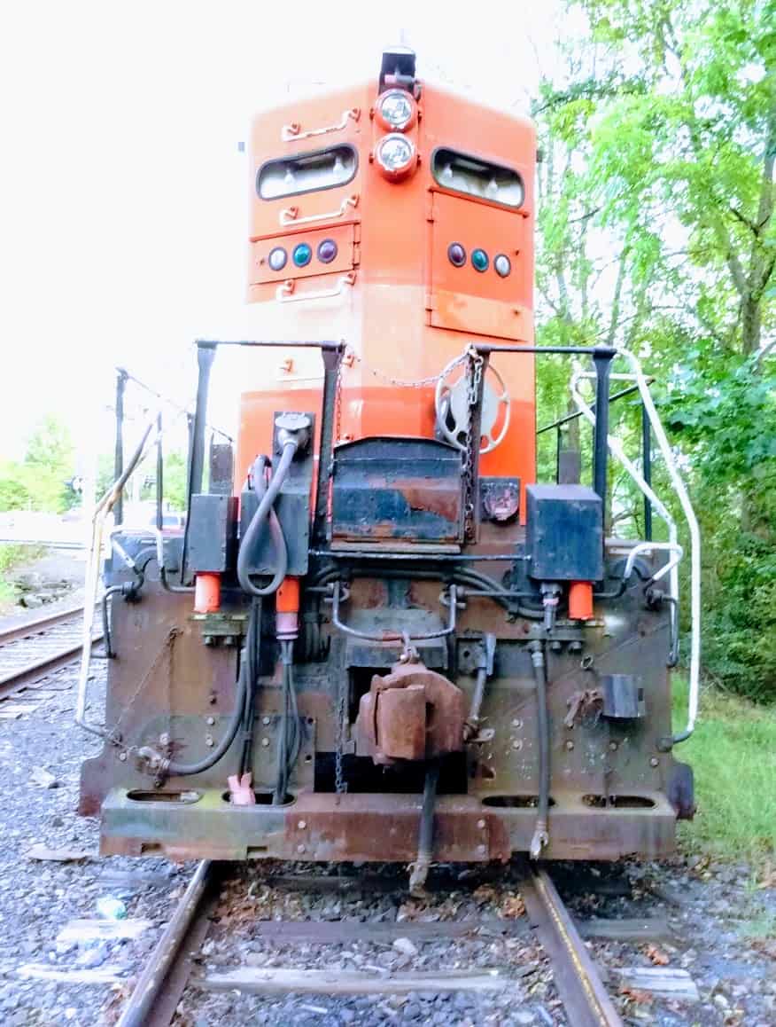 Engine 7210 from the New Hope Railroad