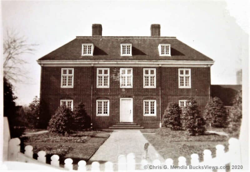 Pennsbury Manor circa 1950